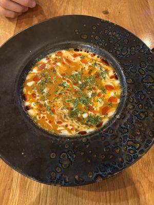 Hungarian Bean Goulash  at Vegan Garden Budapest in Budapest