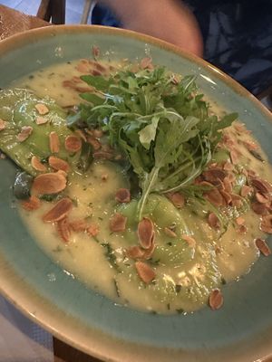 Ravioli   at Vegan Garden Budapest in Budapest