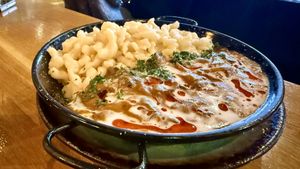 Mushrooms stew  at Vegan Garden Budapest in Budapest