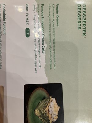   at Vegan Garden Budapest in Budapest