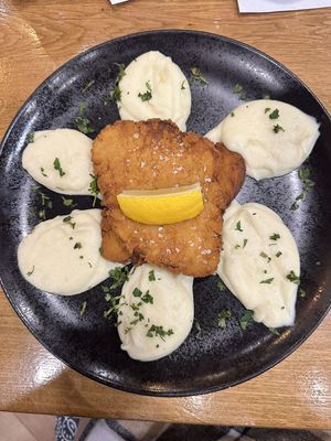 Schnitzel   at Vegan Garden Budapest in Budapest