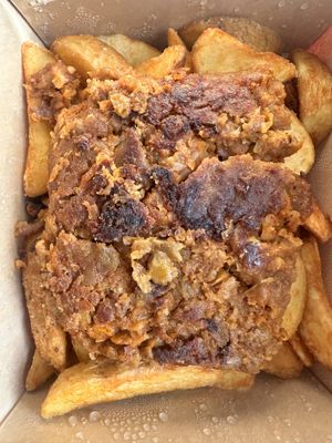 Hagymás Rostélyos  at Vegan Garden Budapest in Budapest