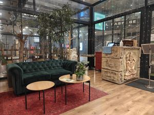 Interior at Vegan Garden Budapest in Budapest