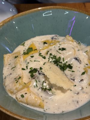 Mushroom pappardelle   at Vegan Garden Budapest in Budapest