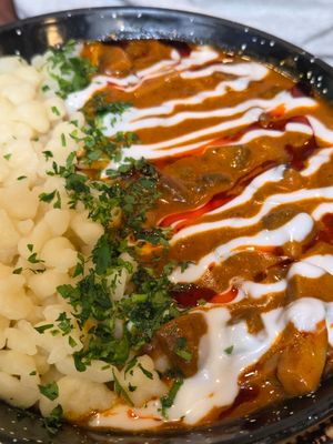 Mushroom Paprikash at Vegan Garden Budapest in Budapest