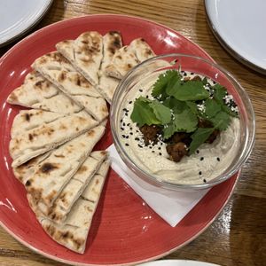 Hummus  at Vegan Garden Budapest in Budapest