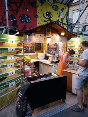 Sweets chimney at Vegan Garden Budapest in Budapest