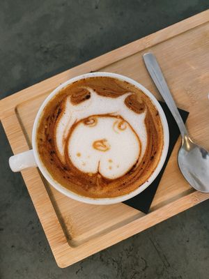   at Fika Coffee in Barcelona