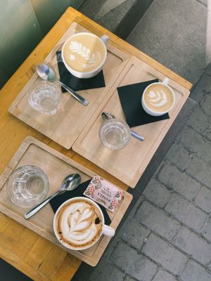   at Fika Coffee in Barcelona