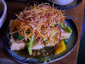 Salt and pepper tofu  at Hochi Mama in Richmond