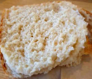 bread was very light... 😋 at Fortunate Coffee - 씽푸커피 in Ansan