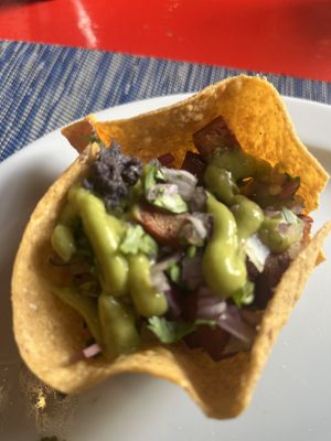   at La Lupe Cantina in Lanzarote