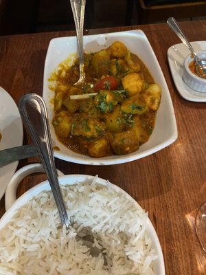 Aloo gobi   at Spice Malabar in Clifton Park