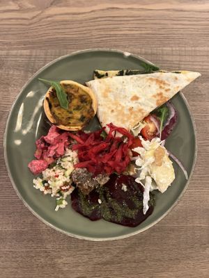 Vegan starter   at daTerra in Faro