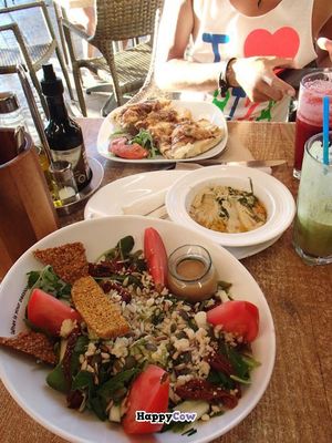 Truely Raw Salad at Passion Cafe Playa den Bossa in Ibiza