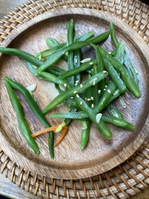 Complimentary starter  at Ai's Bento in Paris