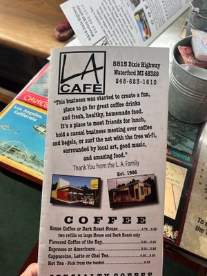   at L.A. Cafe in Waterford