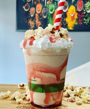 Strawberry Swirl  at V Street Kitchen in Cleethorpes