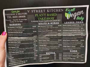  at V Street Kitchen in Cleethorpes