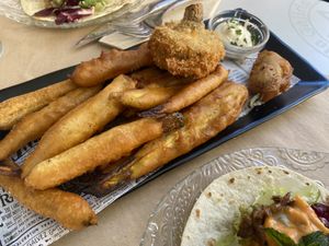 Veggie tempura  at LaMundi in Cordoba
