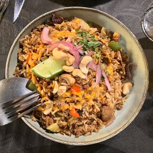 Arroz thai  at LaMundi in Cordoba