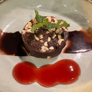 Coulant de chocolate  at LaMundi in Cordoba