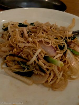 Vegetable Stir fry at La La Noodle in Las Vegas