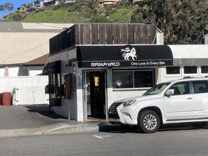 Viewed from the street  at Rasta Taco in Laguna Beach