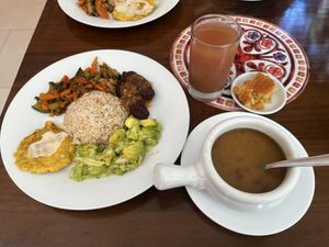 Dish of the day / Plato del día   at Govinda's in Santa Marta