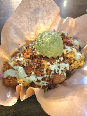 Brunch Loaded Tots at Gnarlys - Swan Dive in Portland
