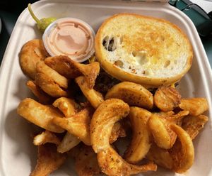 Paddy’s melt   at Gnarlys - Swan Dive in Portland