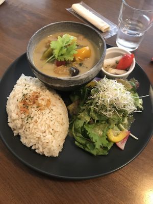 Vegan curry  at Kiranah Spice in Kyoto
