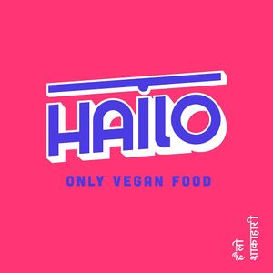 The pink logo of the place can be spotted from the street at HAILO in Marseille