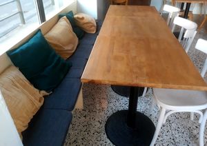 Comfy seating at HAILO in Marseille