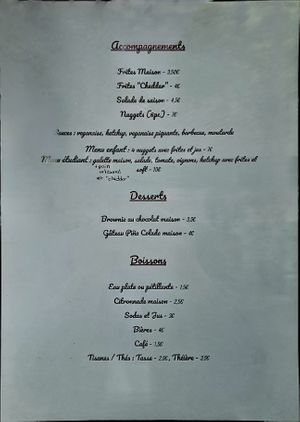 menu2 at HAILO in Marseille