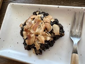 Black sesame cookie  at Organic Supply in Bangkok