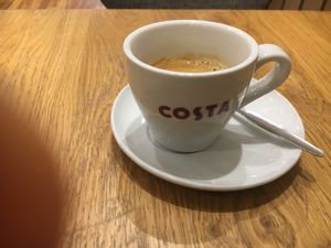 Espresso  at Costa Coffee in North London