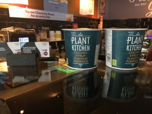 Vegan item at Costa Coffee in North London