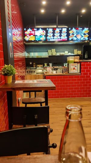 Inside at My Currywurst in Stuttgart