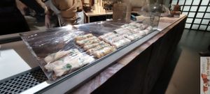 Spring rolls at Bulle in Paris