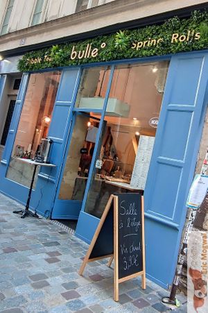 Facade at Bulle in Paris