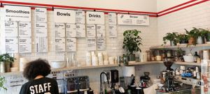 Kitchen at Wild & The Moon - Ave de Champs Elysées in Paris