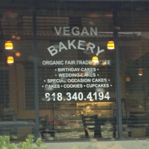 window at No Udder Desserts in Woodland Hills