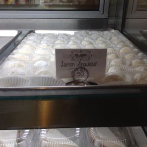 dessert case at No Udder Desserts in Woodland Hills