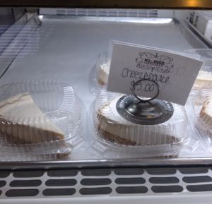 dessert case at No Udder Desserts in Woodland Hills