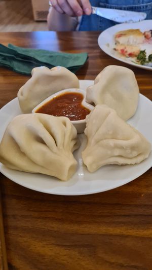 Vegane Kinkhali at Maspinzelo in Cologne