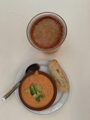 Salmorejo at El Jergon in Granada