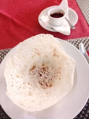 Vegan starter at Colombo Hoppers Restaurant & Bar in Vienna