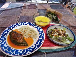 Variedad de comida  at Semilla Verde Cocina Saludable in Queretaro