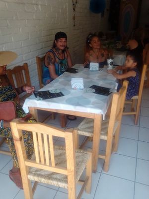 Birthday lunch at 100% Vegana Taqueria in Puerto Vallarta